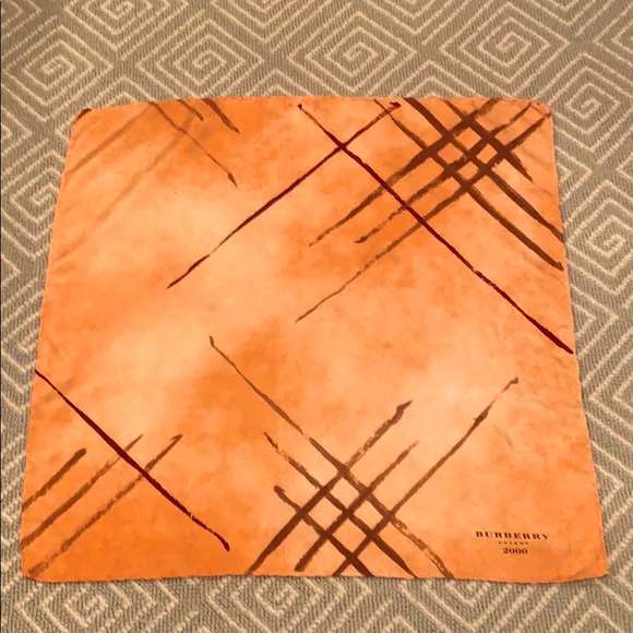 Burberry Accessories - Burberry Silk Scarf